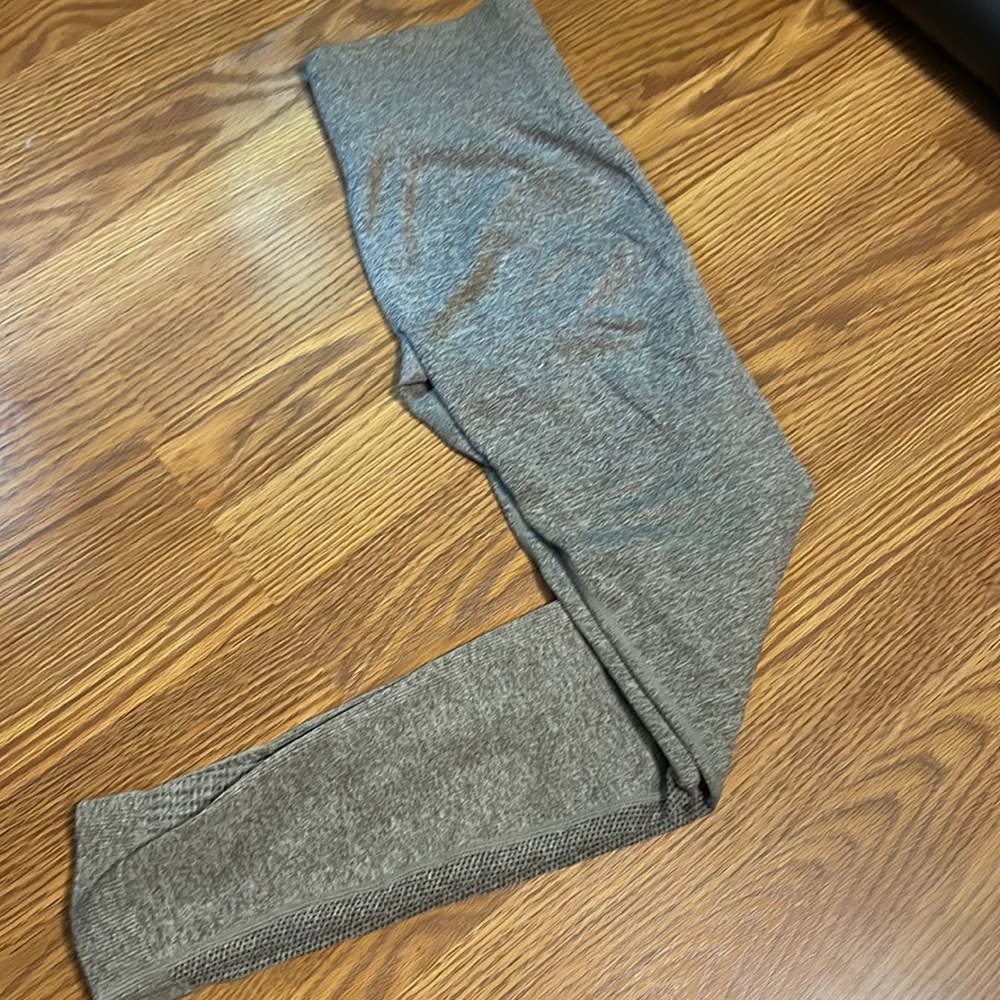 Grey seamless legging